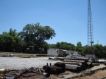 Carollton Switcher local power hides behind the "new" agency trailer in downtown Carrollton